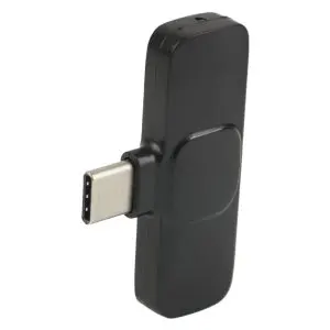 میکروفون یقه ای بی سیم K8 + تبدیل Type-C به آیفون Lightning