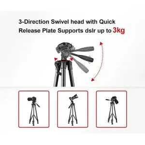 سه پایه دوربین و موبایل تری پاد Tripod DK-260